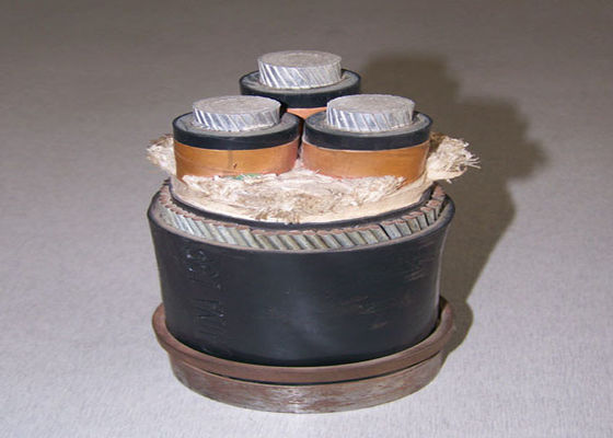 3 Core 3x6AWG 3x8AWG สายเคเบิลเป็นกลางศูนย์กลางแรงดันต่ำ