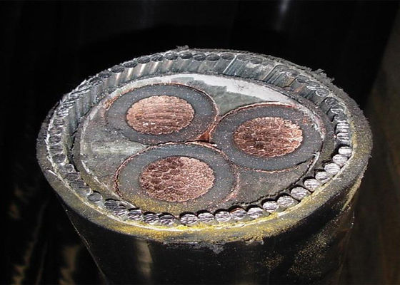 สายเคเบิลหุ้มเกราะทองแดง 11kv SWA สำหรับระบบส่งกำลัง