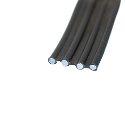 สายเคเบิลเหนือศีรษะ Al / Cu 1KV ABC NFC 33226 ตัวนำมัดทางอากาศ